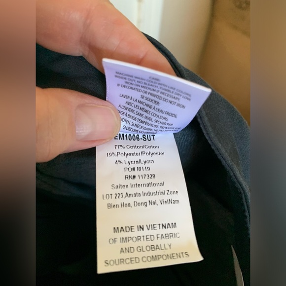 EDWIN Mason Slim Chino Navy Pants NWT 🌴 - Picture 7 of 8